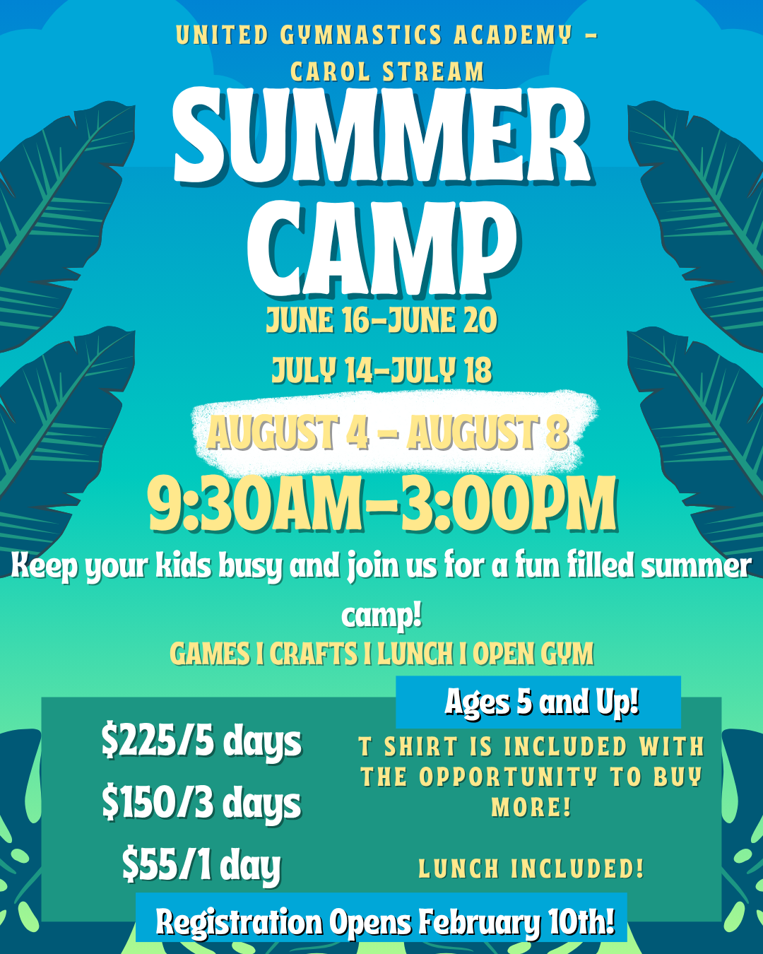 Summer Camp Flyer